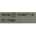 CPU Intel Core i5-7400    3 GHz/4core/SVGA HD Graphics 630/1+6Mb/65W/8 GT/s LGA1151