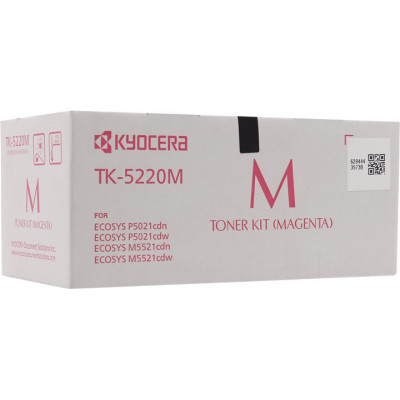 Тонер-картридж Kyocera TK-5220M Magenta для P5021/M5521