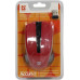 Defender Accura Wireless Optical Mouse MM-935 Red (RTL) USB 3btn+Roll 52937