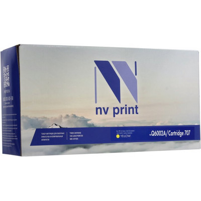 Картридж NV-Print аналог Q6002A/Cartridge 707 Yellow для HP CM1015MFP/1017MFP/1600/2600N