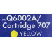 Картридж NV-Print аналог Q6002A/Cartridge 707 Yellow для HP CM1015MFP/1017MFP/1600/2600N