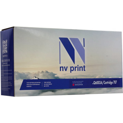 Картридж NV-Print аналог Q6003A/Cartridge 707 Magenta для HP CM1015MFP/1017MFP/1600/2600N