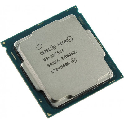 CPU Intel Xeon E3-1275 V6  3.8 GHz/4core/SVGA HD Graphics P630/1+8Mb/73W/8 GT/s LGA1151
