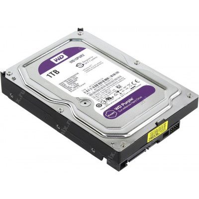HDD 1 Tb SATA 6Gb/s Western Digital Purple WD10PURZ 3.5" 5400rpm 64Mb