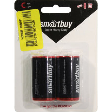 Smartbuy SBBZ-C02B, Size"C", 1.5V, солевый уп. 2 шт