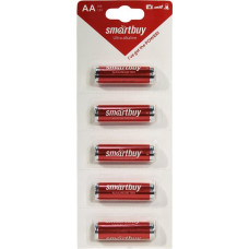 Smartbuy SBBA-2A05B, Size"AA", 1.5V, щелочной (alkaline) уп. 5 шт