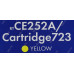 Картридж NV-Print аналог CE252A/Cartridge 723 Yellow для HP LJCP3525/3530MFP, Canon LBP-7750