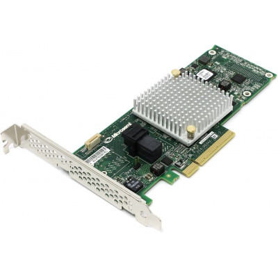 Microsemi/Microchip/Adaptec ASR-8405E V2 Single 2293901-R PCI-Ex8, 4-port SAS/SATA 12Gb/s RAID 0/1/10, Cache512Mb