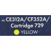 Картридж NV-Print CE312A/CF352A/Cartridge 729 Yellow для HP M175nw/M176n/CP1025/LBP7010C/LBP7018C