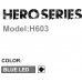 Minitower GameMax H603(-2U3) Blue LED MicroATX без БП, с окном