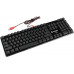 Клавиатура Bloody B820R LK Red Black USB 104КЛ, подсветка клавиш