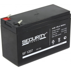 Аккумулятор Security Force SF 1207 (12V, 7Ah) для слаботочных систем