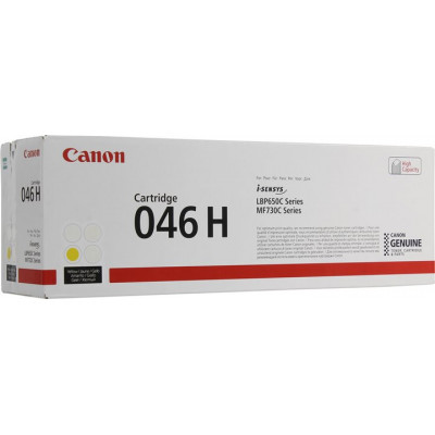 Тонер-картридж Canon 046H Yellow для LBP650C/MF730C серии