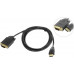 VCOM CG596-1.8м Кабель-адаптер HDMI-- VGA (15M) 1.8м