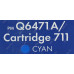 Картридж NV-Print Q6471A/Cartridge 711 Cyan для HP COLOR LJ 3505/3600/3800, Canon LBP-5300/5360/8450/9130/9170