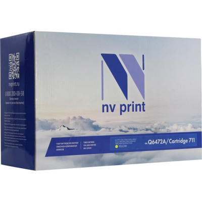 Картридж NV-Print Q6472A/Cartridge 711 Yellow для HP COLOR LJ 3505/3600/3800, Canon LBP-5300/5360/8450/9130/9170