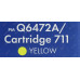 Картридж NV-Print Q6472A/Cartridge 711 Yellow для HP COLOR LJ 3505/3600/3800, Canon LBP-5300/5360/8450/9130/9170