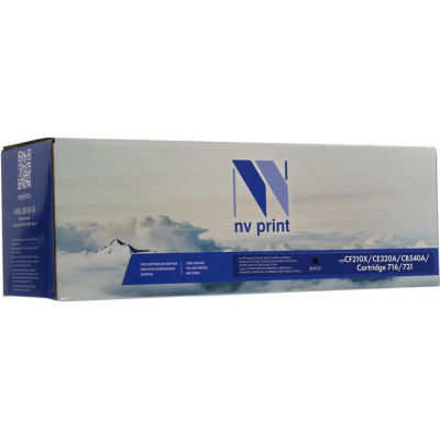 Картридж NV-Print аналог CF210X/CE320A/CB540A/Cartridge 716/731(H)Black для HP M251/276/ CP1225/1415,Canon LBP5050