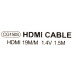 TV-COM CG150S-1.5м Кабель HDMI to HDMI (19M -19M) 1.5м ver1.4