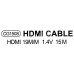 TV-COM CG150S-15м Кабель HDMI to HDMI (19M -19M) 15м ver1.4