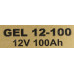 Аккумулятор Delta GEL 12-100 (12V, 100Ah) для UPS