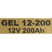 Аккумулятор Delta GEL 12-200 (12V, 200Ah) для UPS