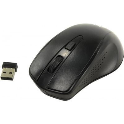 Defender Wireless Optical Mouse Datum MM-265 Black (RTL) USB 4btn+Roll 52265