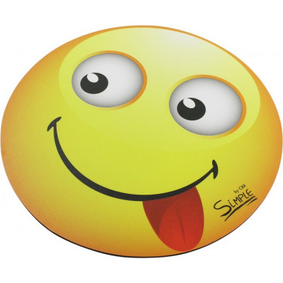 CBR Simple S9 Smile (коврик для мыши, 200x200x3мм)