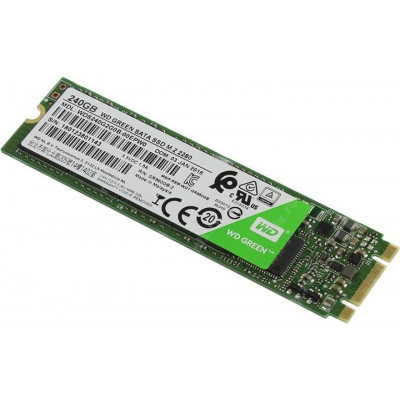 SSD 240 Gb M.2 2280 B&M 6Gb/s WD Green WDS240G2G0B 3D TLC