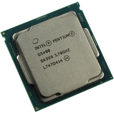 CPU Intel Pentium G5400    3.7 GHz/2core/SVGA UHD Graphics 610/ 4Mb/58W/8 GT/s LGA1151