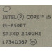 CPU Intel Core i5-8500T   2.1 GHz/6core/SVGA UHD Graphics 630/ 9Mb/35W/8 GT/s LGA1151