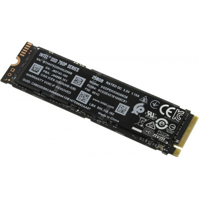 SSD 256 Gb M.2 2280 M Intel 760P Series SSDPEKKW256G8XT 3D TLC