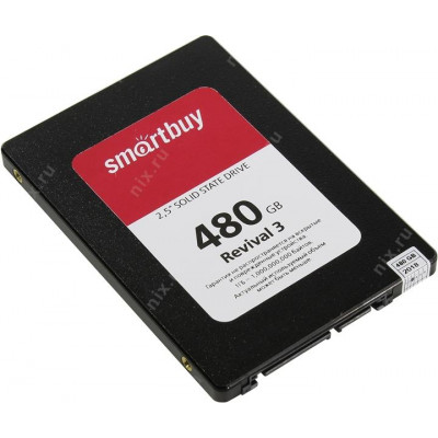 SSD 480 Gb SATA 6Gb/s SmartBuy Revival 3 SB480GB-RVVL3-25SAT3 2.5