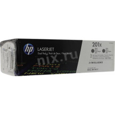 Картридж HP CF400XD (№201X) Dual Pack Black для HP LaserJet ProM252, MFP M277 (повышенной ёмкости)