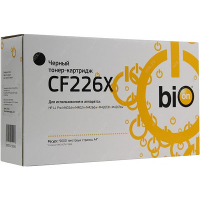 Картридж Bion CF226X для HP LJ Pro M402/426