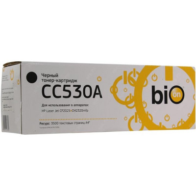 Картридж Bion CC530A Black для HP LJ CP2025/CM2320
