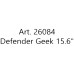 Сумка Defender Geek 15.6" 26084 (полиэстер, чёрная, 15.6")