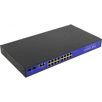 Orient SWP-7516POE/2P/2SFP PS 1GB (16UTP 100Mbps PoE, 2Uplink, 2SFP)
