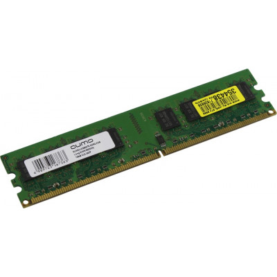 QUMO QUM2U-2G800T6 DDR2 DIMM 2Gb PC2-6400 CL6