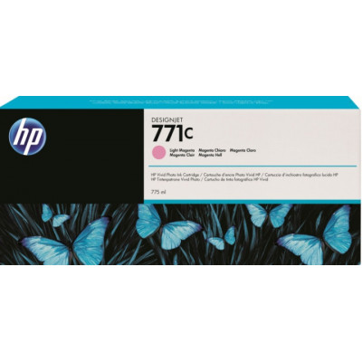 Картридж струйный HP 771C B6Y11A светло-пурпурный (775мл) для HP DJ Z6200