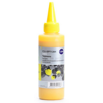 Чернила Cactus CS-I-EPT1284 Yellow для Epson S22/SX125/SX420/SX425/BX305 (100мл)