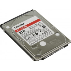 HDD 2 Tb SATA 6Gb/s TOSHIBA L200 HDWL120UZSVA 2.5" 5400rpm 128Mb