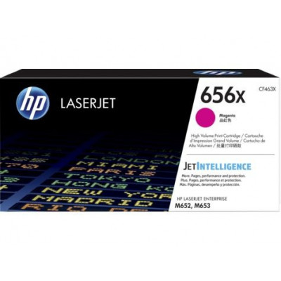 Картридж HP CF463X (№656X) Magenta для HP Color LaserJet M652/M653