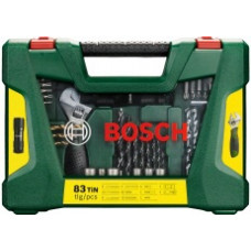 2607017193 Набор принадлежностей Bosch V-line 83 предмета (жесткий кейс)