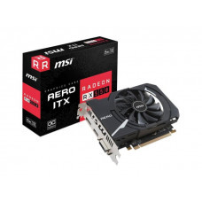 4Gb PCI-E GDDR5 MSI RX 550 AERO ITX 4G OC (RTL) DVI+HDMI+DP RADEON RX 550