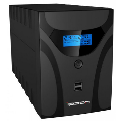 UPS 2200VA Ippon Smart Power Pro II 2200 Euro LCD+защита телефонной линии/RJ45+USB