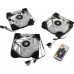 ID-Cooling ID-FAN-DF-12025-RGB-TRIO (4пин, 120x120x25мм 3шт, 16-31.5дБ, 900-2000 об/мин)