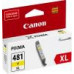 Чернильница Canon CLI-481XLY Yellow для Pixma TR7540/TR8540/TS6140/TS8140/TS9140