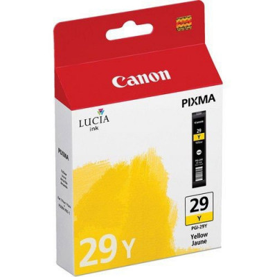 Чернильница Canon PGI-29Y Yellow для Pixma PRO-1
