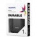 ADATA AHD330-1TU31-CBK Durable HD330 Black USB3.1 Portable 2.5